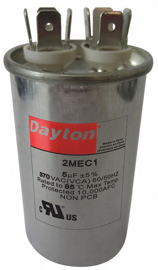 Motor Run Capacitor 5 MFD 3 5/16  H