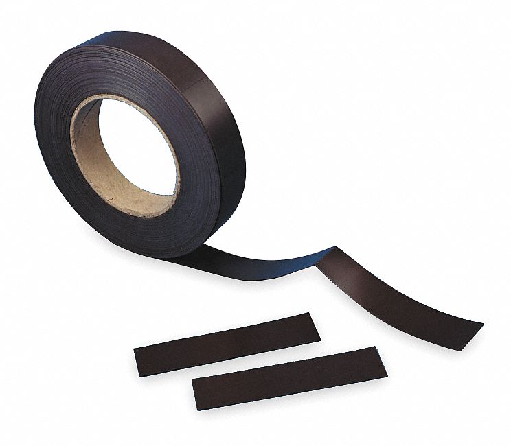 MagneticRoll 50ftL 3inW Brown/Black