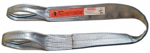 Web Sling Flat Eye 8 ft L 17600 lb Cap.
