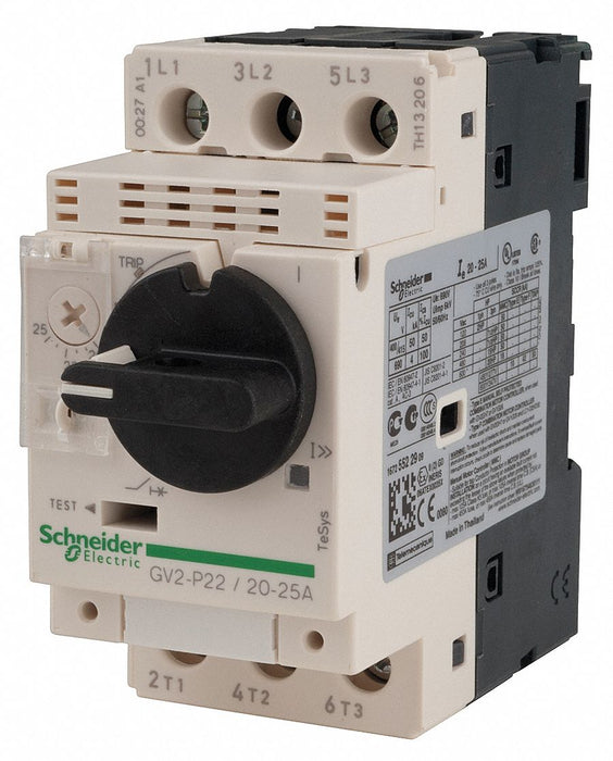 ManualMotorStart IEC SelectorSwtch Therm