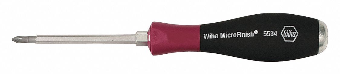 Screwdriver Phillips #2x4 Hex w/Hex
