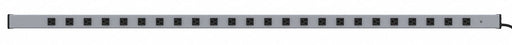 Outlet Strip Gray 72 in 24 Outlets