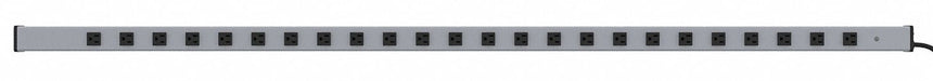 Outlet Strip Gray 72 in 24 Outlets