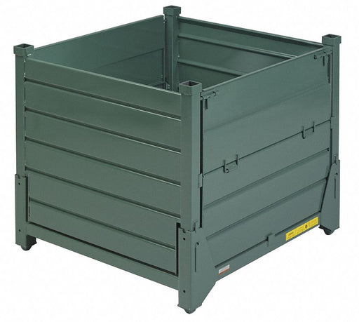 BulkWireMeshContainer Vented Steel