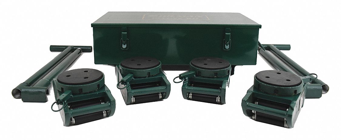 Equipment Roller Kit 16 000 lb Swivel
