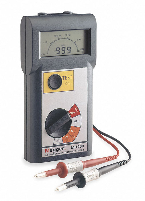 Megohmmeter 500V DC LCD