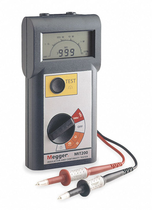 Megohmmeter 500V DC LCD