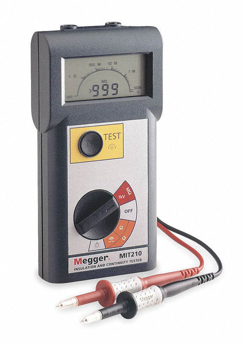 Megohmmeter 1000V DC LCD