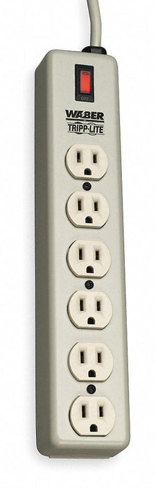 OutletStrip Beige 12-1/2in 6Outlets