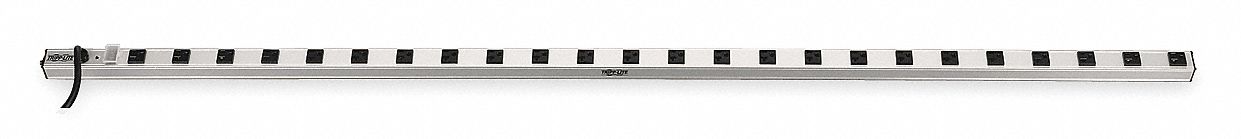 Outlet Strip Gray 72 in 24 Outlets