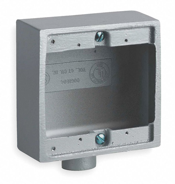 Weatherproof Box 2Gang Iron