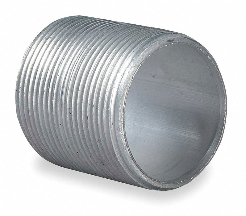Nipple Aluminium Trade Size 1 1/2in