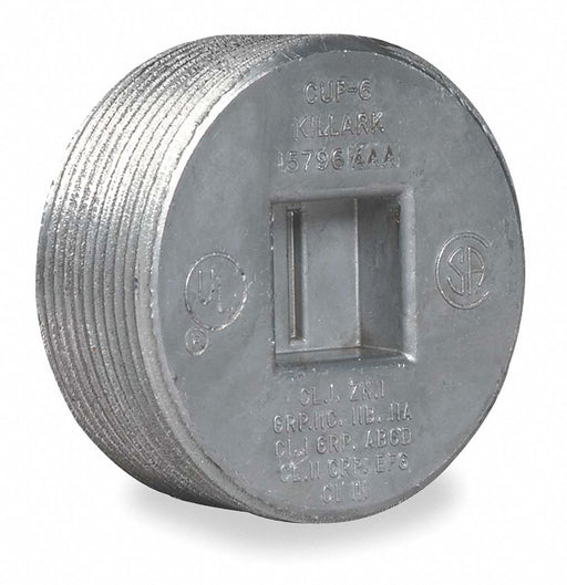 Blank Plugs Aluminium Trade Size 2in