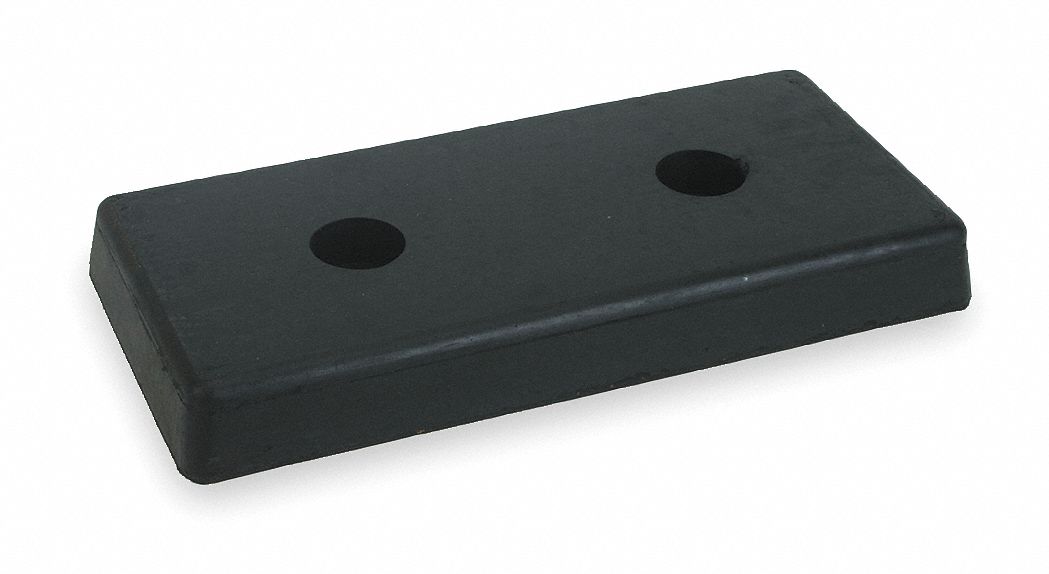 Dock Bumper 8x2x17-1/2 in Rubber