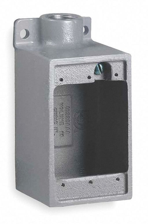 Weatherproof Box 1Gang Malleable Iron
