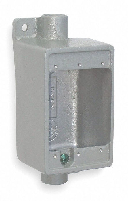 Weatherproof Box 1/2 in Hub Iron