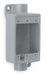 Weatherproof Box 3/4 in Hub 18 cu in