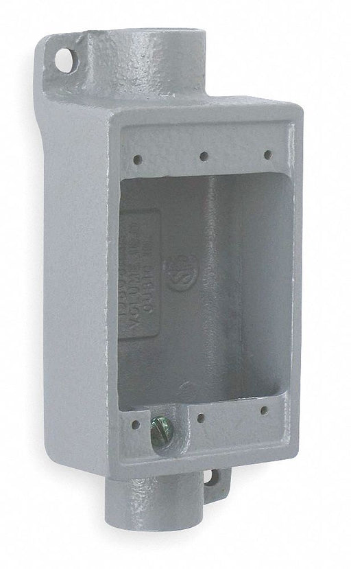 Weatherproof Box 3/4 in Hub 18 cu in