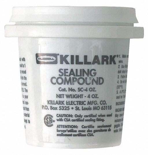 Sealant Plastic Pail Container Size 4oz