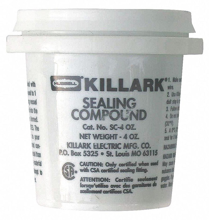 Sealant Plastic Pail Container Size 4oz