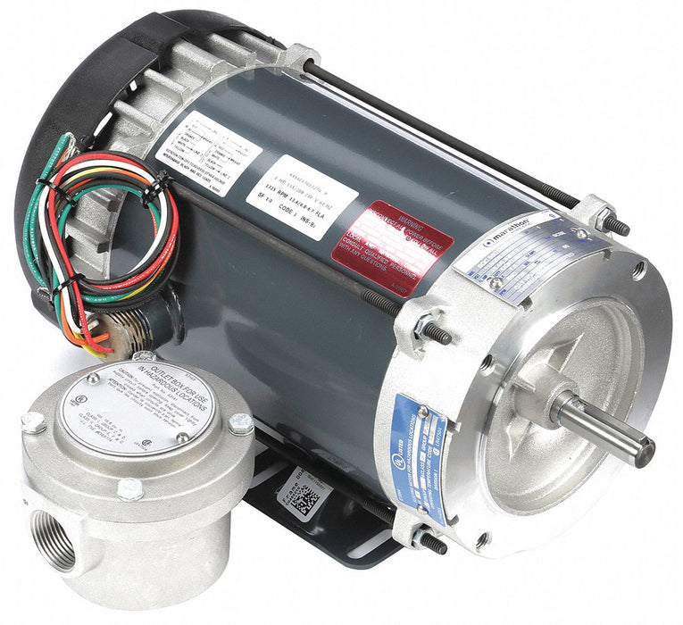 Motor 1 HP 1725 rpm 56C 115/208-230V