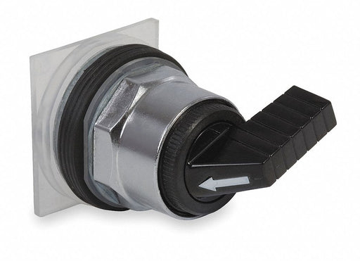 LongHandleSelectorSwitch Black 3Pos 30mm