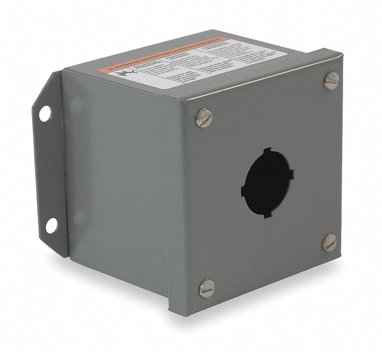 PushButtonEnclosure 30mm 1Hole Steel