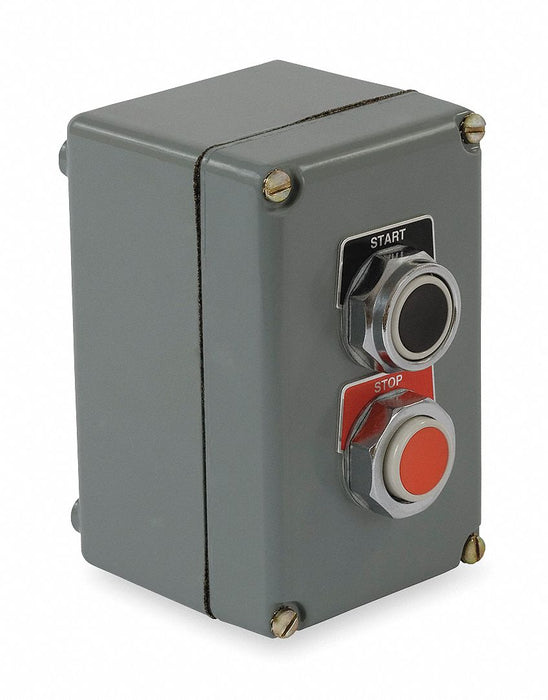 ControlStation Dead-End 2Buttons Blk/Red