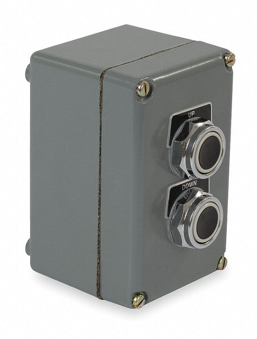 ControlStation Dead-End 2Buttons Blk