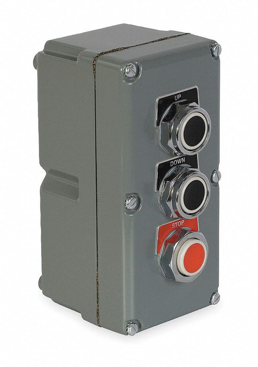 ControlStation Dead-End 3Buttons Blk/Red