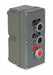 ControlStation Dead-End 3Buttons Blk/Red