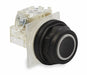 H7062 FlushPushButtonOperator NonIllum Blk 1NO