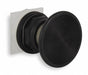Mushroom Head Push Button Black 30mm