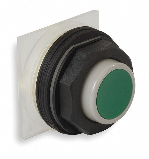 H4518 ExtendedPushButton Green Non-Illum 30mm