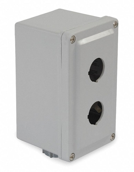 PushButtonEnclosure 30mm 2Holes Plastic