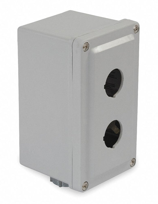 PushButtonEnclosure 30mm 2Holes Plastic