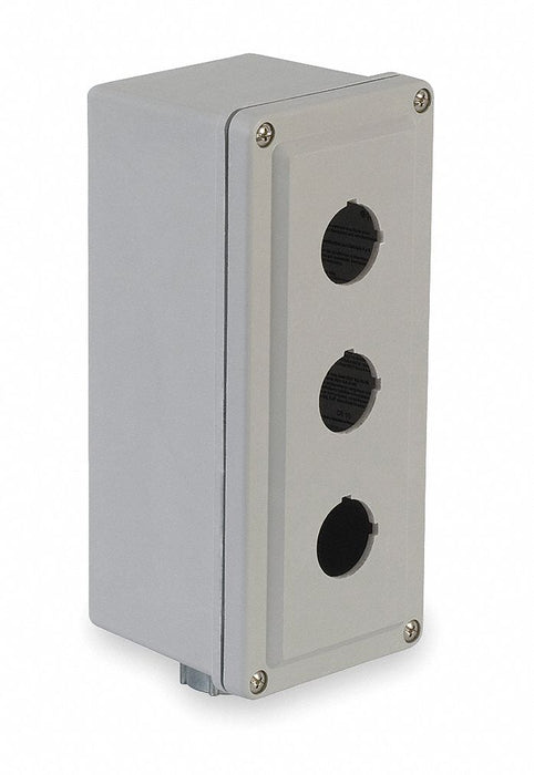 PushButtonEnclosure 30mm 3Holes Plastic
