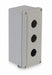 PushButtonEnclosure 30mm 3Holes Plastic