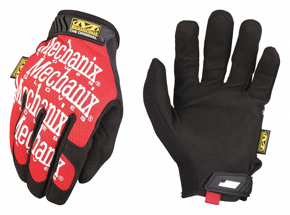 D0728 Mechanics Gloves Red 12 PR