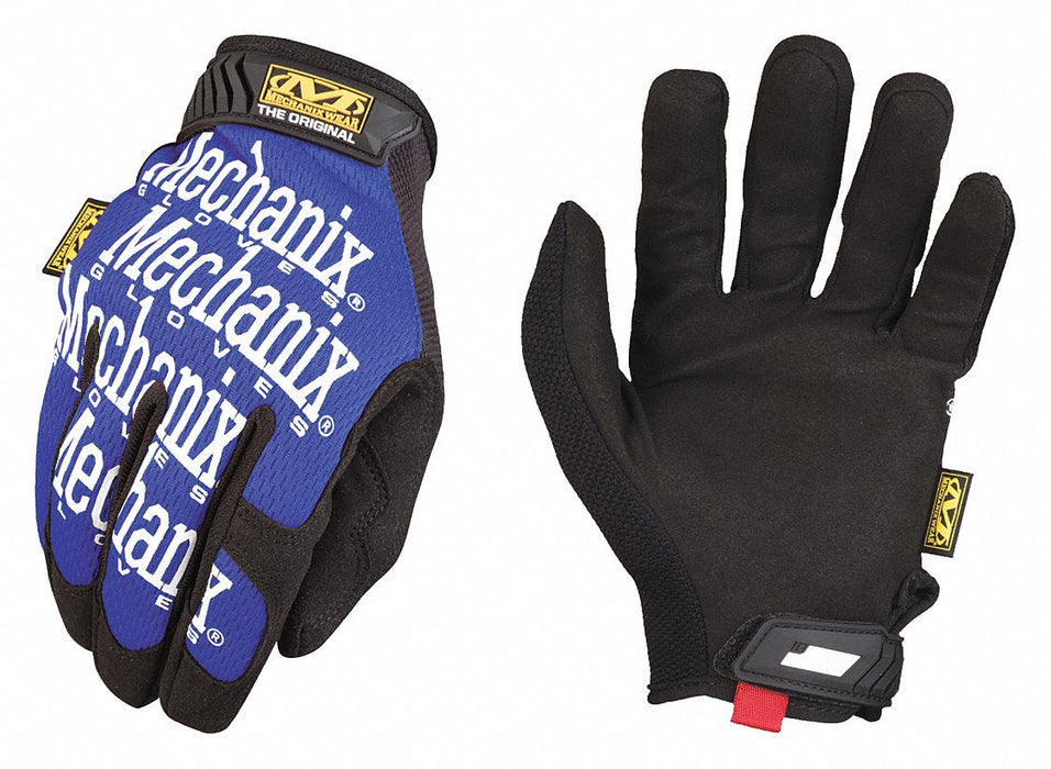 D0728 Mechanics Gloves Blue 9 PR