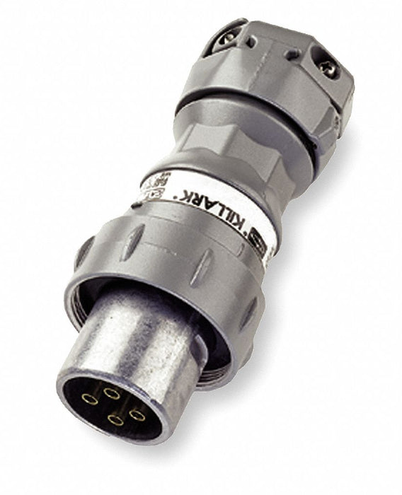 Pin and Sleeve Plug 30 A Gray 3Pl