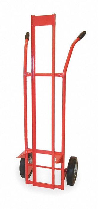 Stl-FramePailHandTruck Red 5 gal 500lb