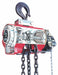 Air Chain Hoist 1100 lb Cap. 10 ft Lft