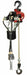 Air Chain Hoist 1100 lb Cap. 10 ft Lft