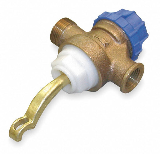 Foot Valve Brass Plastic 3-1/2in