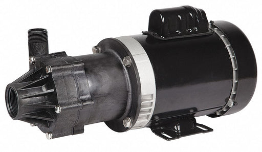 Magnt Drv Pmp 1in NPT 3/4hp Glss PPS