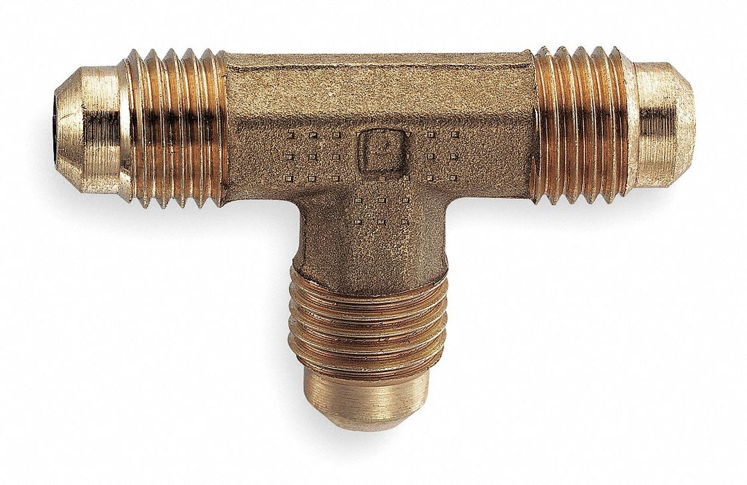 Tee Brass Flared 1/2 in PK10