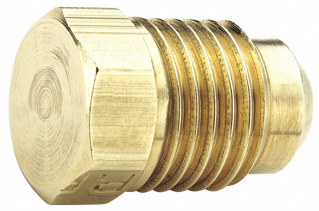 Plug Brass Flared 3/8 in PK10