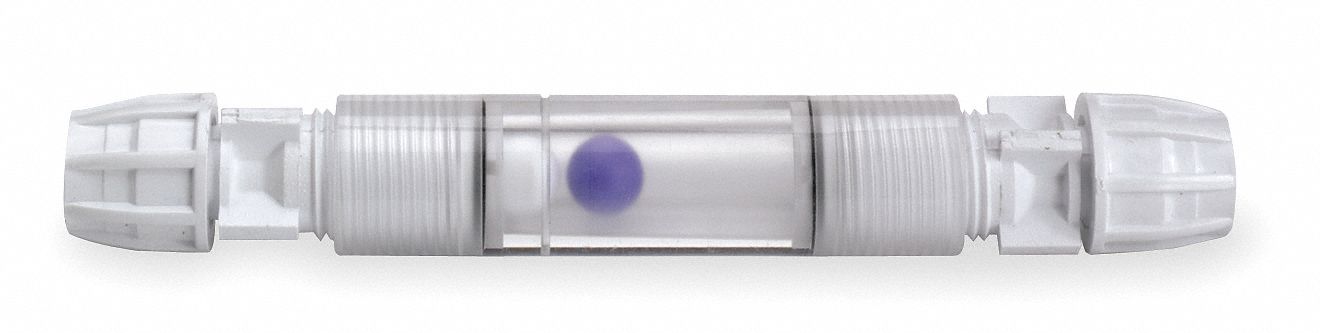 Flow Indicator Acrylic 3/8 in Tube