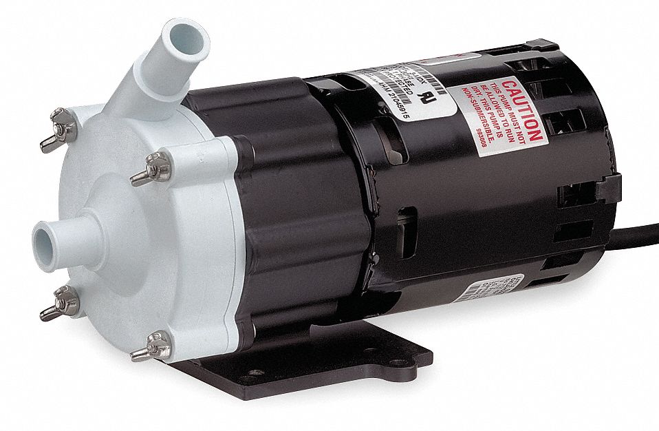 Magnt Drv Pmp 5/8in Hose 1/50hp Glss PP